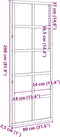vidaXL - Schuifdeur - 80x208 - cm - massief - grenenhout