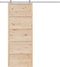 vidaXL - Schuifdeur - 80x208 - cm - massief - grenenhout
