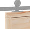 vidaXL - Schuifdeur - 80x208 - cm - massief - grenenhout