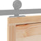vidaXL - Schuifdeur - 80x208 - cm - massief - grenenhout