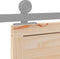 vidaXL - Schuifdeur - 80x208 - cm - massief - grenenhout