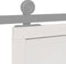 vidaXL - Schuifdeur - 80x208 - cm - massief - grenenhout - wit
