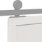 vidaXL - Schuifdeur - 80x208 - cm - massief - grenenhout - wit