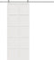 vidaXL - Schuifdeur - 80x208 - cm - massief - grenenhout - wit