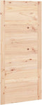 vidaXL - Schuifdeur - 90x1,8x204,5 - cm - massief - grenenhout