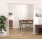 vidaXL - Schuifdeur - 90x205 - cm - ESG-glas - en - aluminium - wit