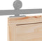 vidaXL - Schuifdeur - 90x208 - cm - massief - grenenhout