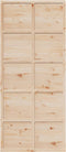 vidaXL - Schuifdeur - 90x208 - cm - massief - grenenhout