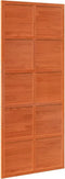 vidaXL - Schuifdeur - 90x208 - cm - massief - grenenhout - wasbruin