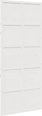 vidaXL - Schuifdeur - 90x208 - cm - massief - grenenhout - wit