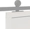 vidaXL - Schuifdeur - 90x208 - cm - massief - grenenhout - wit