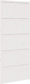 vidaXL - Schuifdeur - 90x208 - cm - massief - grenenhout - wit