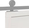 vidaXL - Schuifdeur - 90x208 - cm - massief - grenenhout - wit