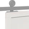 vidaXL - Schuifdeur - 90x208 - cm - massief - grenenhout - wit