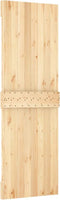 vidaXL - Schuifdeur - met - beslag - 70x210 - cm - massief - grenenhout