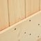 vidaXL - Schuifdeur - met - beslag - 80x210 - cm - massief - grenenhout
