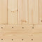 vidaXL - Schuifdeur - met - beslag - 85x210 - cm - massief - grenenhout