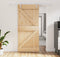 vidaXL-Schuifdeur-met-beslag-95x210-cm-massief-grenenhout