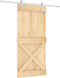 vidaXL - Schuifdeur - met - beslag - 95x210 - cm - massief - grenenhout