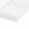 vidaXL - Schuimmatras - 7 - zones - hardheid - 20 - ILD - 100x210 - cm - wit