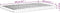 vidaXL - Schuimmatras - 7 - zones - hardheid - 20 - ILD - 120x200 - cm - wit