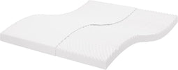 vidaXL - Schuimmatras - 7 - zones - hardheid - 20 - ILD - 160x220 - cm - wit
