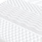 vidaXL - Schuimmatras - 7 - zones - hardheid - 20 - ILD - 160x220 - cm - wit