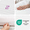 vidaXL - Schuimmatras - 7 - zones - hardheid - 20 - ILD - 180x210 - cm - wit