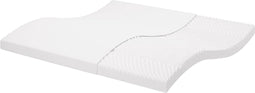 vidaXL - Schuimmatras - 7 - zones - hardheid - 20 - ILD - 200x200 - cm - wit
