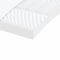 vidaXL - Schuimmatras - 7 - zones - hardheid - 20 - ILD - 80x200 - cm - wit