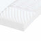 vidaXL - Schuimmatras - 7 - zones - hardheid - 20 - ILD - 80x210 - cm - wit