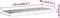 vidaXL - Schuimmatras - 7 - zones - hardheid - 20 - ILD - 80x220 - cm - wit