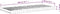 vidaXL - Schuimmatras - 7 - zones - hardheid - 20 - ILD - 90x200 - cm - wit
