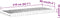vidaXL - Schuimmatras - 7 - zones - hardheid - 20 - ILD - 90x210 - cm - wit
