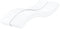 vidaXL - Schuimmatras - hardheid - H2 - H3 - 100x200 - cm - wit