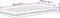 vidaXL - Schuimmatras - hardheid - H2 - H3 - 100x200 - cm - wit