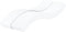 vidaXL - Schuimmatras - hardheid - H2 - H3 - 100x200 - cm - wit
