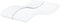 vidaXL - Schuimmatras - hardheid - H2 - H3 - 160x220 - cm - wit