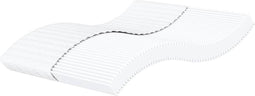 vidaXL - Schuimmatras - hardheid - H2 - H3 - 180x200 - cm - wit