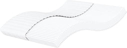 vidaXL - Schuimmatras - hardheid - H2 - H3 - 180x210 - cm - wit