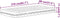 vidaXL - Schuimmatras - hardheid - H2 - H3 - 80x210 - cm - wit