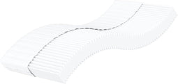 vidaXL - Schuimmatras - hardheid - H2 - H3 - 80x220 - cm - wit