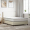 vidaXL - Schuimmatras - middelzacht - 100x200 - cm