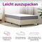 vidaXL - Schuimmatras - middelzacht - 100x200 - cm