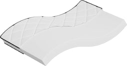 vidaXL - Schuimmatras - middelzacht - 120x200 - cm
