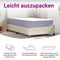 vidaXL - Schuimmatras - middelzacht - 120x200 - cm