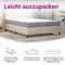 vidaXL - Schuimmatras - middelzacht - 140x190 - cm