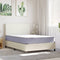 vidaXL - Schuimmatras - middelzacht - 140x190 - cm