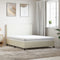 vidaXL - Schuimmatras - middelzacht - 160x200 - cm