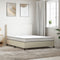 vidaXL - Schuimmatras - middelzacht - 180x200 - cm